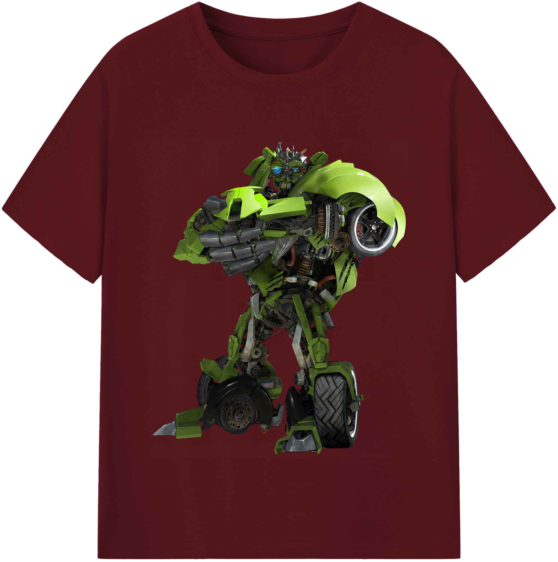 （画像用） Transformers トランスフォーマー 綿100％半袖Tシャツ（フロントプリント）
